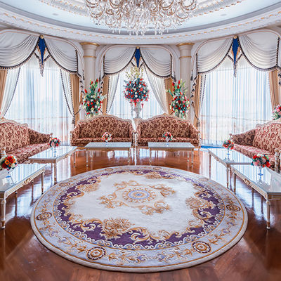 Hand Tufted Wolle Teppiche Seidenmuster Stil für Wohnzimmer Esszimmer Flur Villa