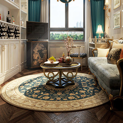 Ausgezeichnete Gebete Restaurants Hand Tufted Wollteppiche mit anpassbarem Seidenmuster Stil