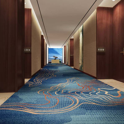 Hohe Qualität Hotelteppich Umweltfreundliche Marine Teppich Dekoration für Hotel Casino Zimmer