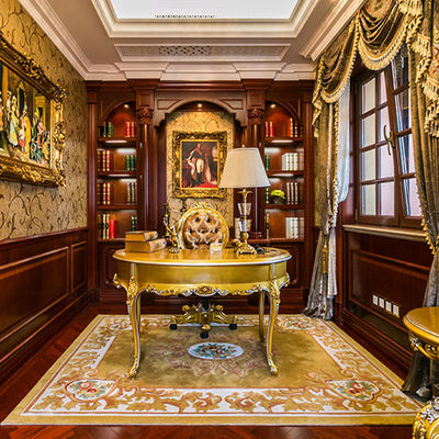Hand Tufted Wolle Teppiche Seidenmuster Stil für Wohnzimmer Esszimmer Flur Villa