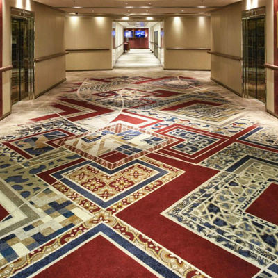 Hohe Qualität Hotel Teppich Rollen für persische muslimische Tufted Druck Wand zu Wand Teppich