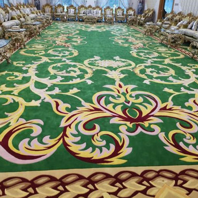 Hotel Lobby Hall Handgefertigt Acrylwolle Seide Viskose Wohnzimmerteppich mit Schnitzerei
