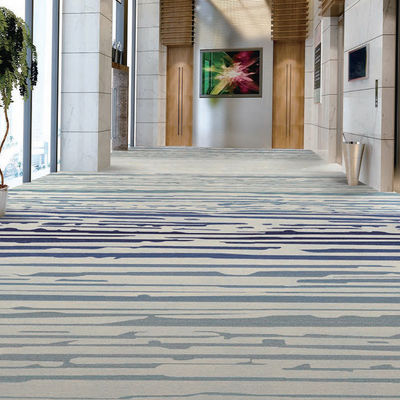 Abstract Druckmuster Maßgeschneiderte Modell Hotelzimmer Flur Anti-Rutsch Maschinenfertigung Teppich