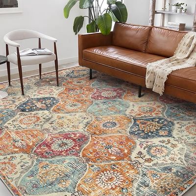 Home Dekoration Modische Vintage Wohnzimmer Teppich Großer Weichwaschteppich