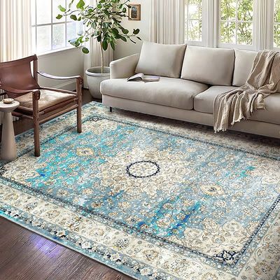 Home Abstract Muster türkischer ethnischer Stil Teppich ideal für Schlafzimmer Sofa Kaffeetafel