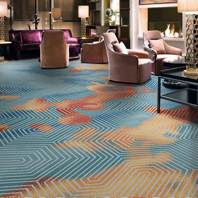 Erschwinglicher Rechteck Axminster 5 Sterne Hotel Fußbodenteppich mit individuellem Design