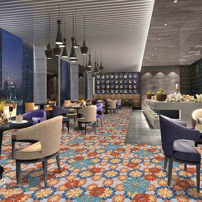 Erschwinglicher Rechteck Axminster 5 Sterne Hotel Fußbodenteppich mit individuellem Design