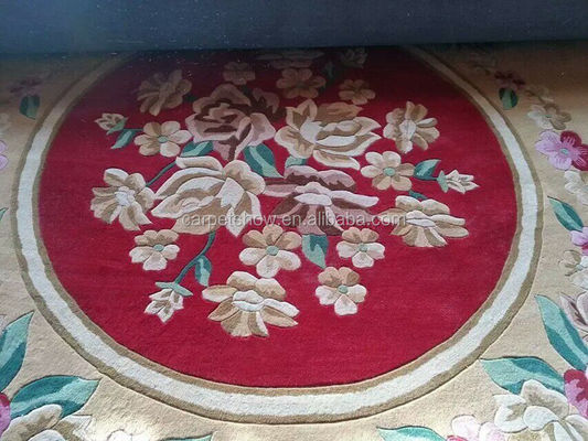 Acrylfasern Zeeland Wollmaterial Berühmtheit Rotteppich in Handgemachter Wollteppich