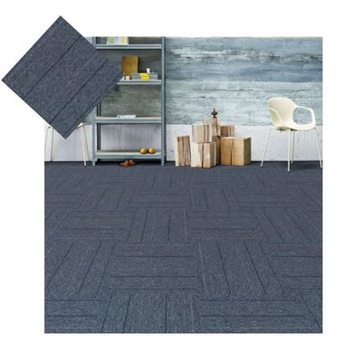 Gewerbliche Bürorteppichte 50x50 mit modernem Stil und modularer PVC-Rücklage von OEM