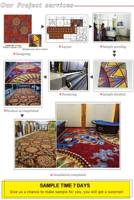 Preise 5 Sterne Hotel Stock Teppiche Nylon Druck Sala Bodenbelag Alfombra für Tagungsraum