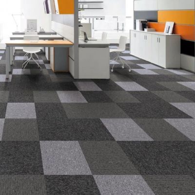 Nicht rutschfähige Silverstone Peking Luxus-Polypropylen-Teppichfliesen für Büro-Verbesserungen