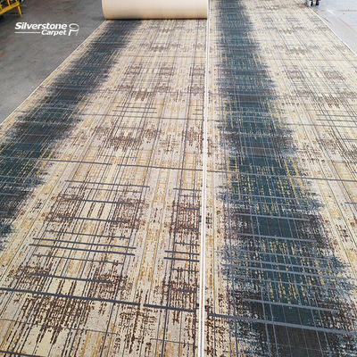 Hotel Lobby Korridor MACHINE custom gemacht Axminster Teppich Wand zu Wand Druck Moquette
