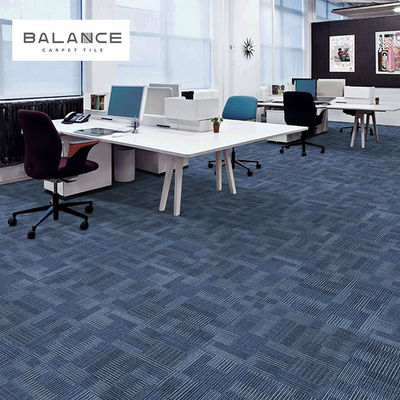 Abstract Muster Graue feuerfeste Modularen Gewerbebüro Nylon Teppichfliesen 50*50