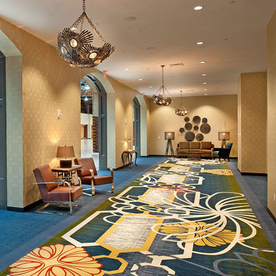 Custom 5 Star Hotel Bankettsaal Teppich und Teppich hohe Qualität Teppich Dichte 7x7-7x12
