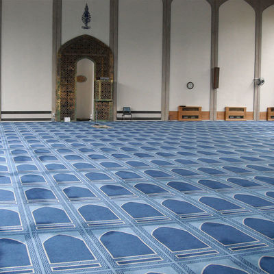 Custom Hand Tufted Cut Pile Teppich für Moschee Hotel 100% Acryl 10mm Baumwollstoff