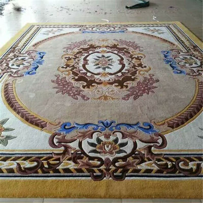 Akryl-Rundbereichsteppich Hand Tufted Teppich mit 12mm Stapelhöhe und hervorragend