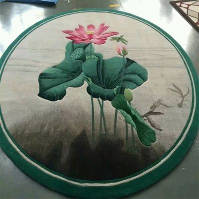 4.5lb angepasster rosa blumenförmiger Acrylteppich für Kinderzimmer und Erwachsene Gebetsraum
