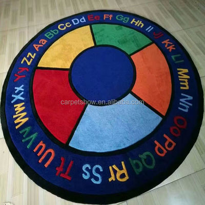 4.5lb angepasster rosa blumenförmiger Acrylteppich für Kinderzimmer und Erwachsene Gebetsraum