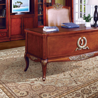 Persian Home Use Solution gefärbt NZ Wolle und Seide Wohnzimmerteppich