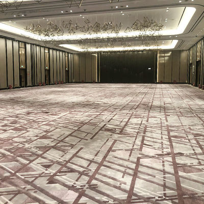 Design Abstract Muster feuerfeste Wolle PP Material Hotelteppich für modernes Wohnzimmer