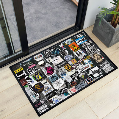 Custom Logo Teppiche Automatten 3D Hand Tufted Die Cut Anime Acryl Flächen Teppiche Rechteck Stil