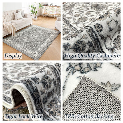 Handtuftierter orientalischer Design-Teppich für Schlafzimmer Speisesaal Küche Wohnzimmer Schieberegler