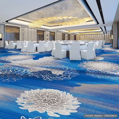 Feuerdichtes Hotelteppich mit mittlerer Stapelhöhe und 3D-Druck
