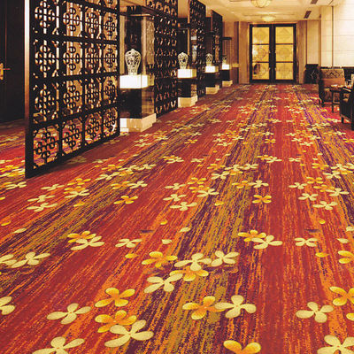 Abstract Muster Wand zu Wand Korridor Nylon Druck Teppich für Hotel Esszimmer