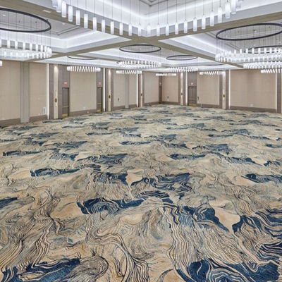 Abstract Muster Hotel Lobby Hall Nylon Weichteppich für modernes Büro und Schlafzimmer