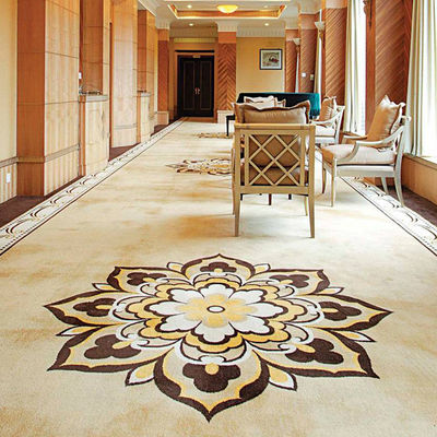 Abstract Muster Hotel Lobby Hall Nylon Weichteppich für modernes Büro und Schlafzimmer