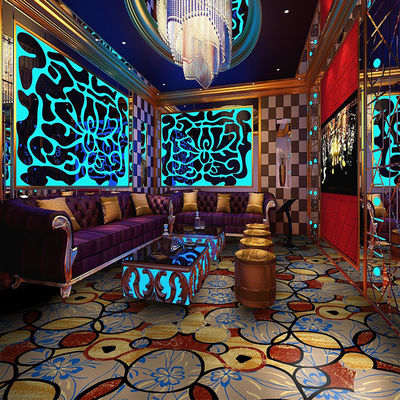 Moderne Moquette Axminster Design Wand zu Wand 3D-Teppich für Hotelteppich Nachtclubteppich