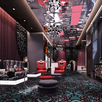 Moderne Moquette Axminster Design Wand zu Wand 3D Teppich für Hotel Lobby Hall Teppich