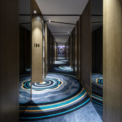 Antimikrobielle Handtufted Wolle Seidenteppich für Flur Innen in Luxus-Hotel Dekoration