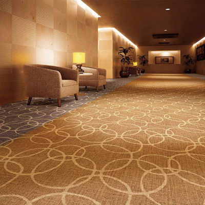 Antimikrobielle Handtufted Wolle Seidenteppich für Flur Innen in Luxus-Hotel Dekoration