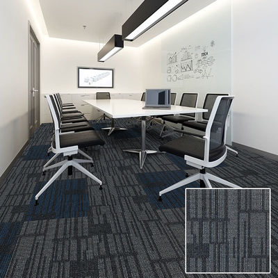 Gewerbliche Büroräume PVC-Backing Office Teppichfliese mit modernem abstrakten Design OEM ODM