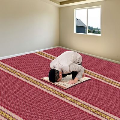 Muslime Wand zu Wand Gebet Teppich Rollen für Moschee Gebet Raum
