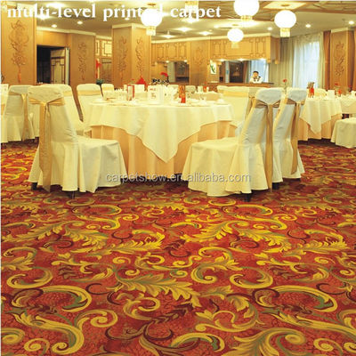 Customized Farbe 100% Nylon Druck Teppich für Hotels Bankettsäle Schlafzimmer Außen Dekorativ PVC