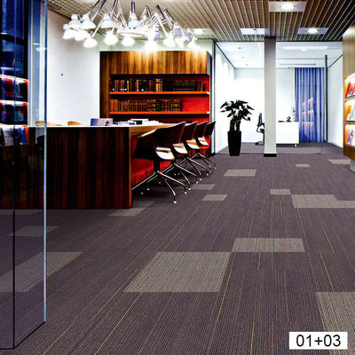 Gewerbezimmer Hochverkehr Pp Teppich 50*50 Jacquard Büro Fußboden Bitumen Hintergrund Teppichfliesen Bibliothek