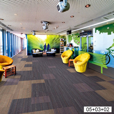 Gewerbezimmer Hochverkehr Pp Teppich 50*50 Jacquard Büro Fußboden Bitumen Hintergrund Teppichfliesen Bibliothek