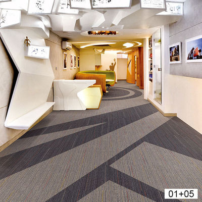 Gewerbezimmer Hochverkehr Pp Teppich 50*50 Jacquard Büro Fußboden Bitumen Hintergrund Teppichfliesen Bibliothek