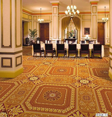 Hotel Wand-zu-Wand-Dekoration Modernes Design Hochqualitätsteppich mit Jacquard-Stil