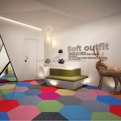 Kinderzimmer Teppich Fliesen aus 100% Nylon