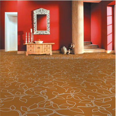Nylon Outdoor Bathroom Hotel Rollform Teppich mit Schnitt Pile und Jacquard Techniken