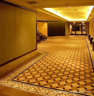 Hochdichte Wolle Nylon Bankettsaal Fußboden Axminster Hotel Teppich für 5 Sterne Hotel