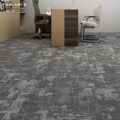 Mittelschicht Schwerverkehrs-Stil Schwarz 600X600 Teppich Fliesen Büro Nylon Jacquard Teppich