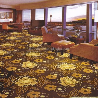 Hotelmaschine Gewebter Klassischer Ballraumteppich in individuellen Farben für Luxushotels
