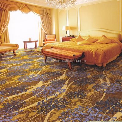 Hotelmaschine Gewebter Klassischer Ballraumteppich in individuellen Farben für Luxushotels