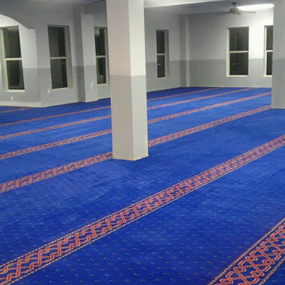 Abstraktes Muster Umkehrbarer Handtufted Moschee Teppich für Gebetszimmer 10mm Dicke