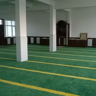 Abstraktes Muster Umkehrbarer Handtufted Moschee Teppich für Gebetszimmer 10mm Dicke