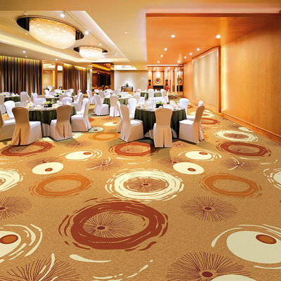 Polyester-Backing Axminster Floral Design Gewerblicher Druckteppich mit und Broadloom